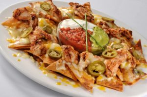 nachos dish at News Cafe by Neil Forman Photographer