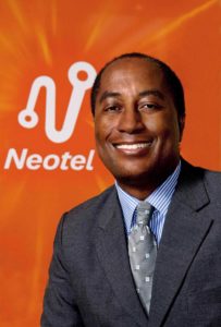 Executive at Neotel corporate portrait by Neil Forman Photography